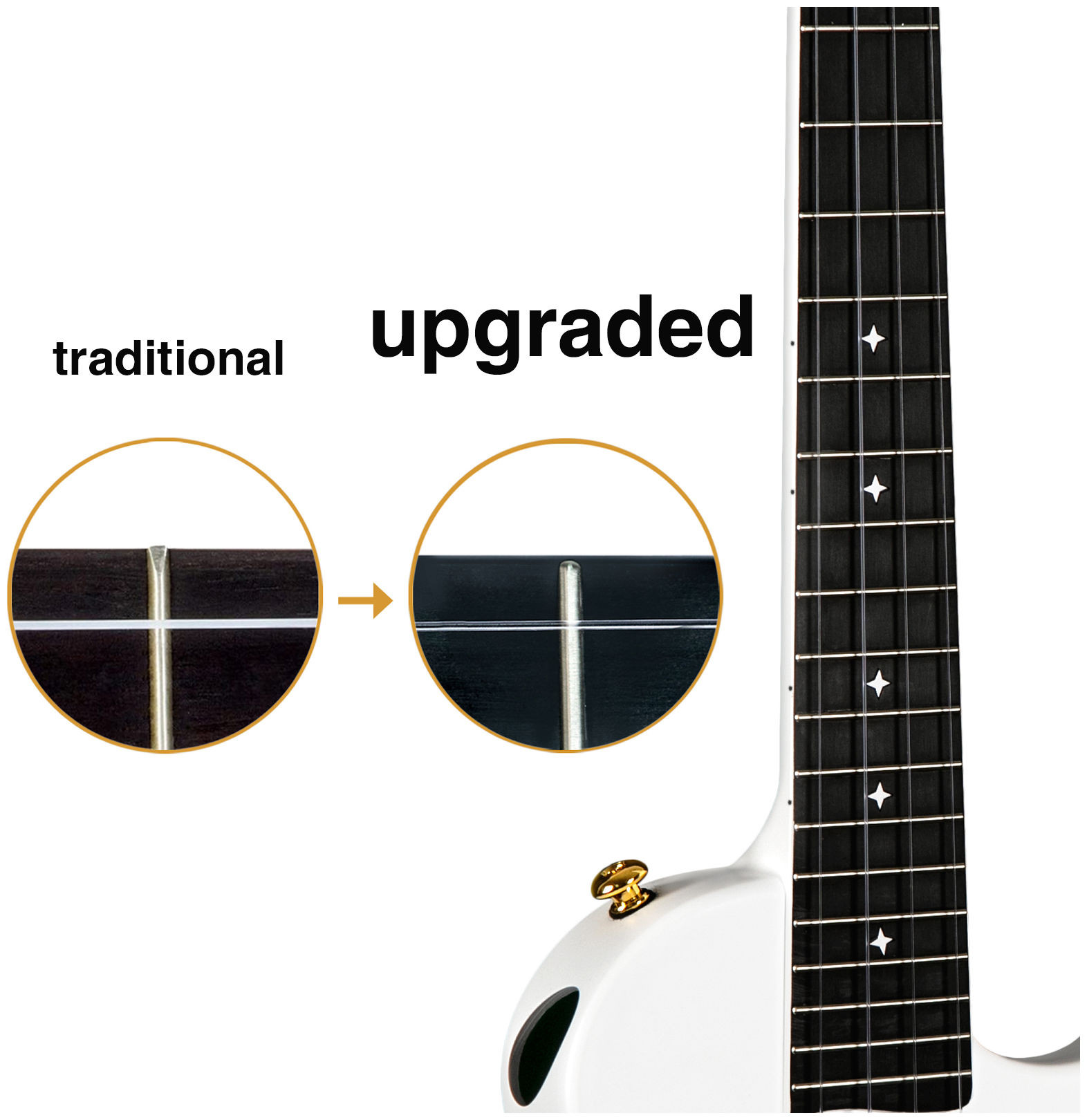 Galerijní obrázek č.6 Tenorové ENYA MUSIC NOVA UE PRO - White