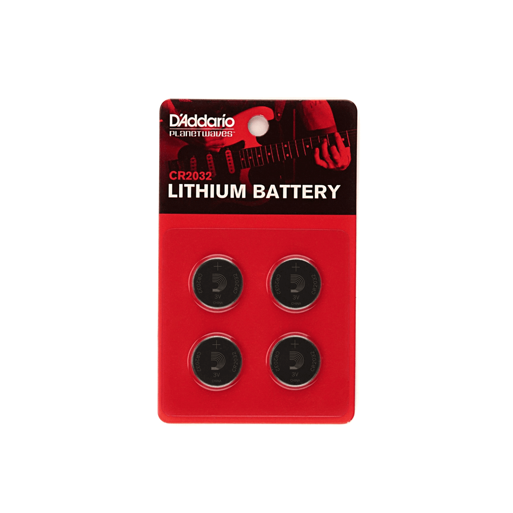 Hlavní obrázek Baterie D'ADDARIO LITHIUM CR2032 BATTERY 4 ks