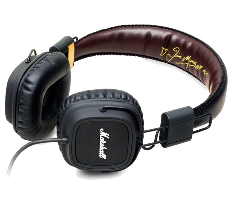 Hlavní obrázek Mobilní sluchátka (náhlavní a špunty) MARSHALL Major FX Black