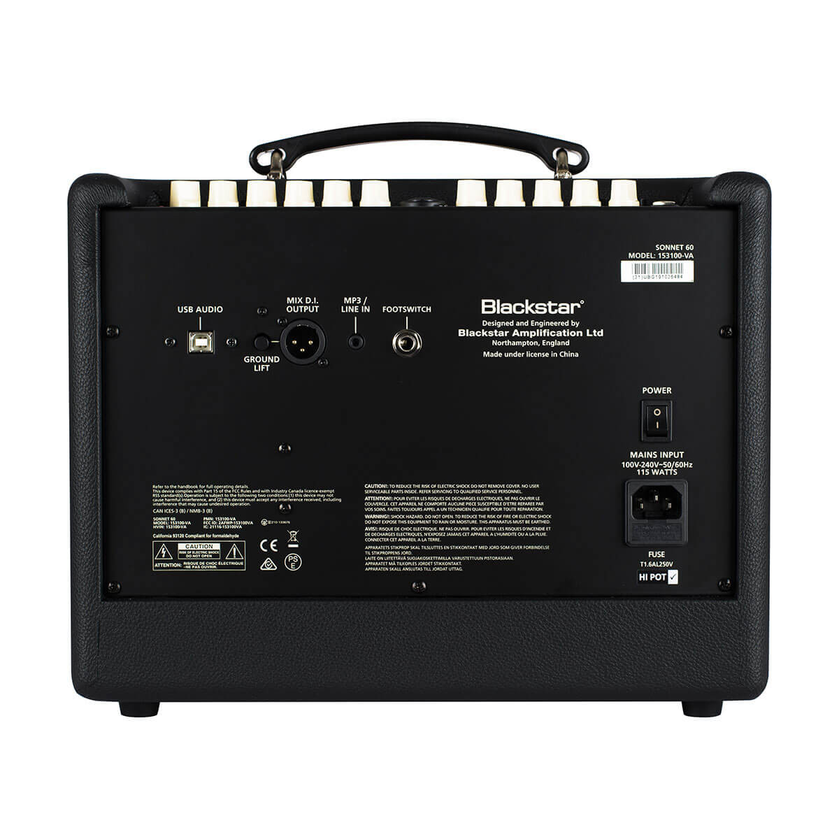 Galerijní obrázek č.3 Akustická komba BLACKSTAR Sonnet 60 - Black