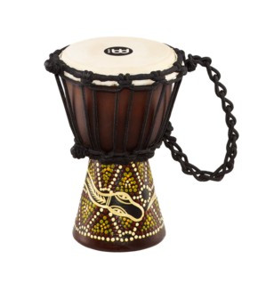 Hlavní obrázek Perkuse MEINL HDJ6-XXS African Style Mini Djembe 4 1/2" x 8" Dark Serpent Design