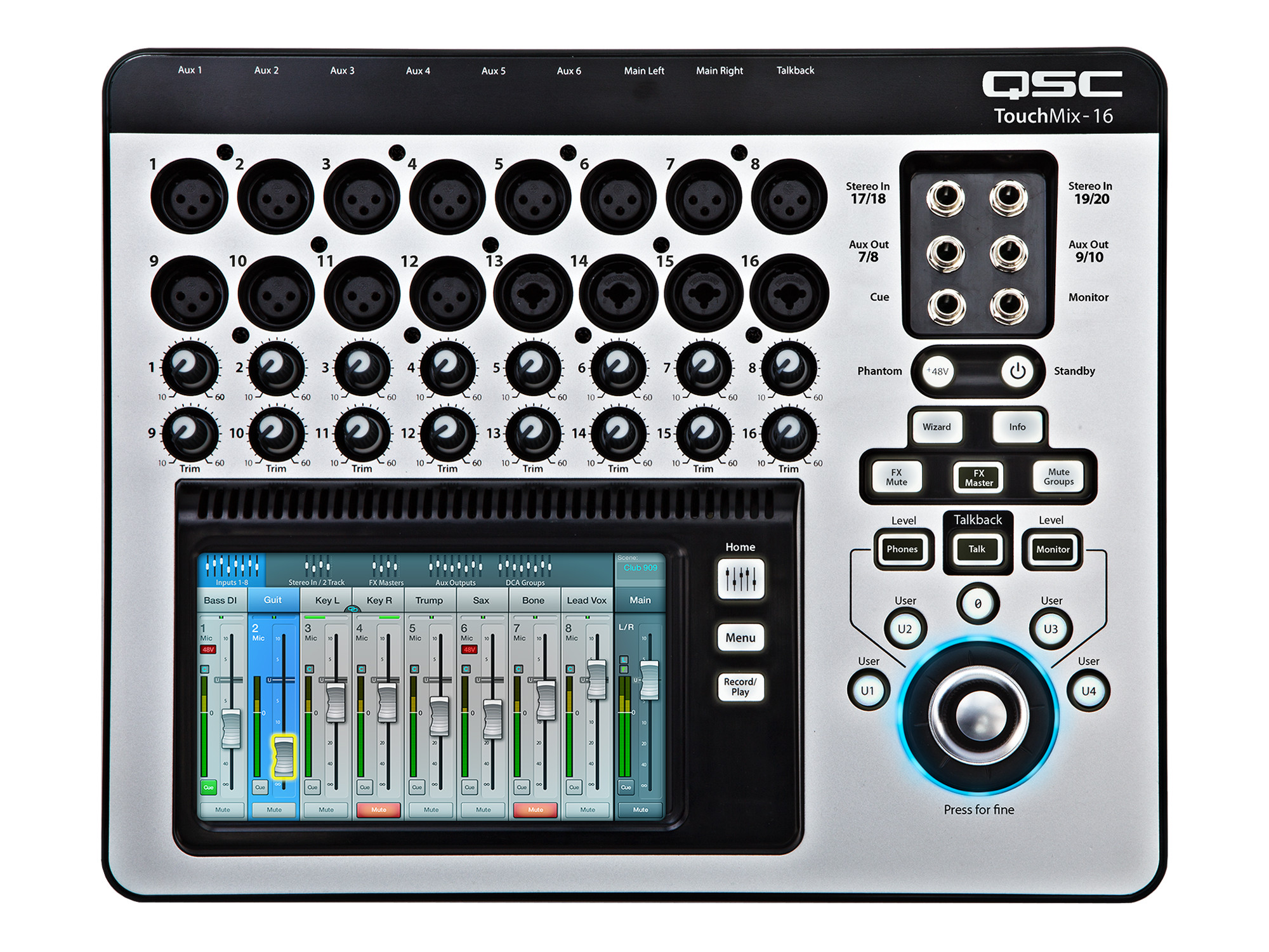 Hlavní obrázek Digitální mixpulty QSC TouchMix16