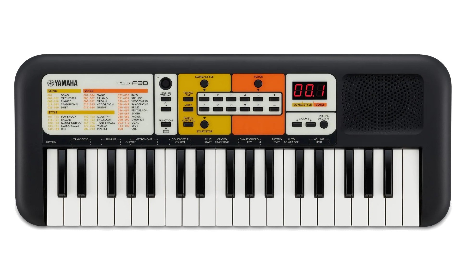 Hlavní obrázek Dětské keyboardy YAMAHA PSS-F30