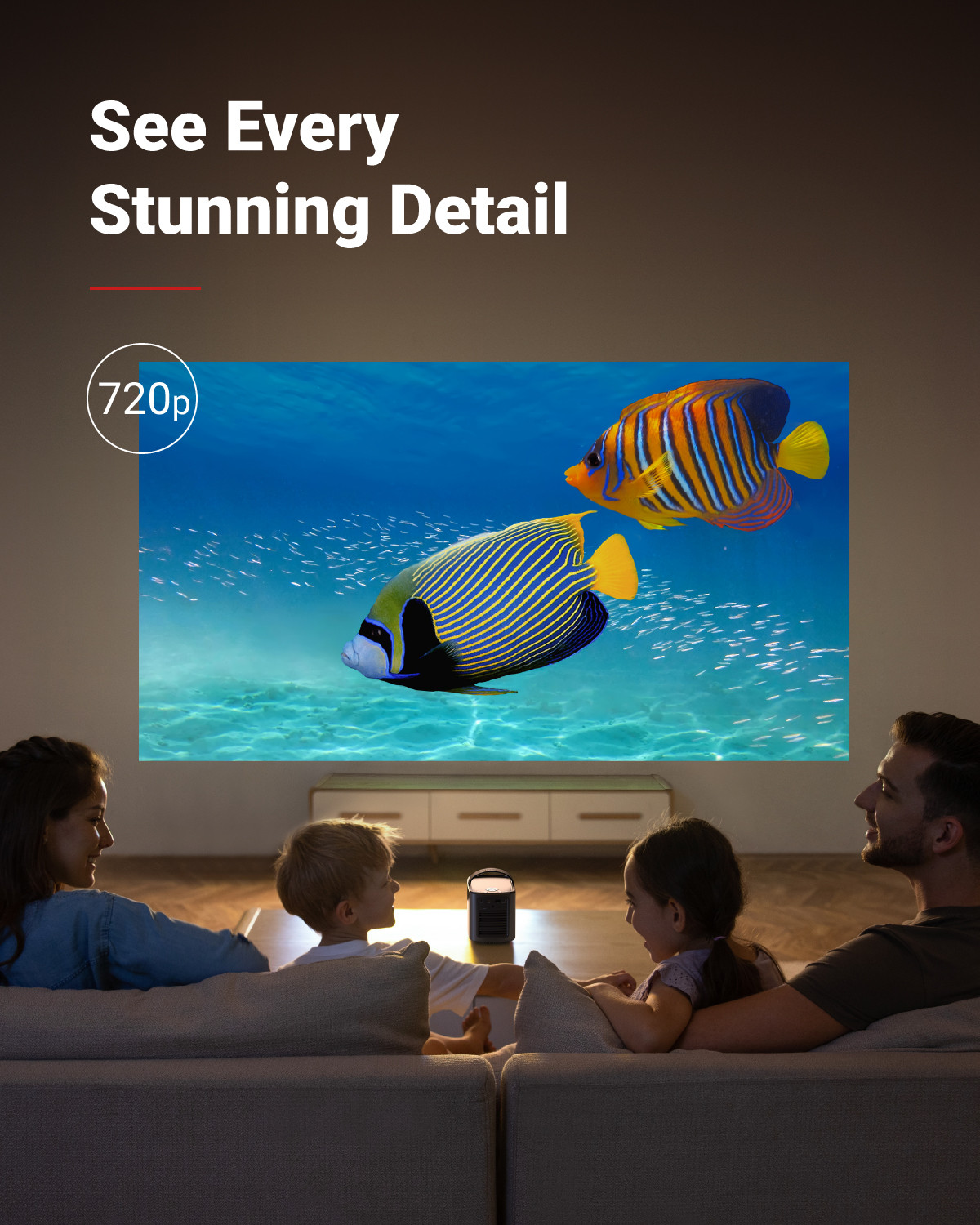 Galerijní obrázek č.2 Přenosné přehrávače a projektory ANKER Nebula Mars II Pro – Black