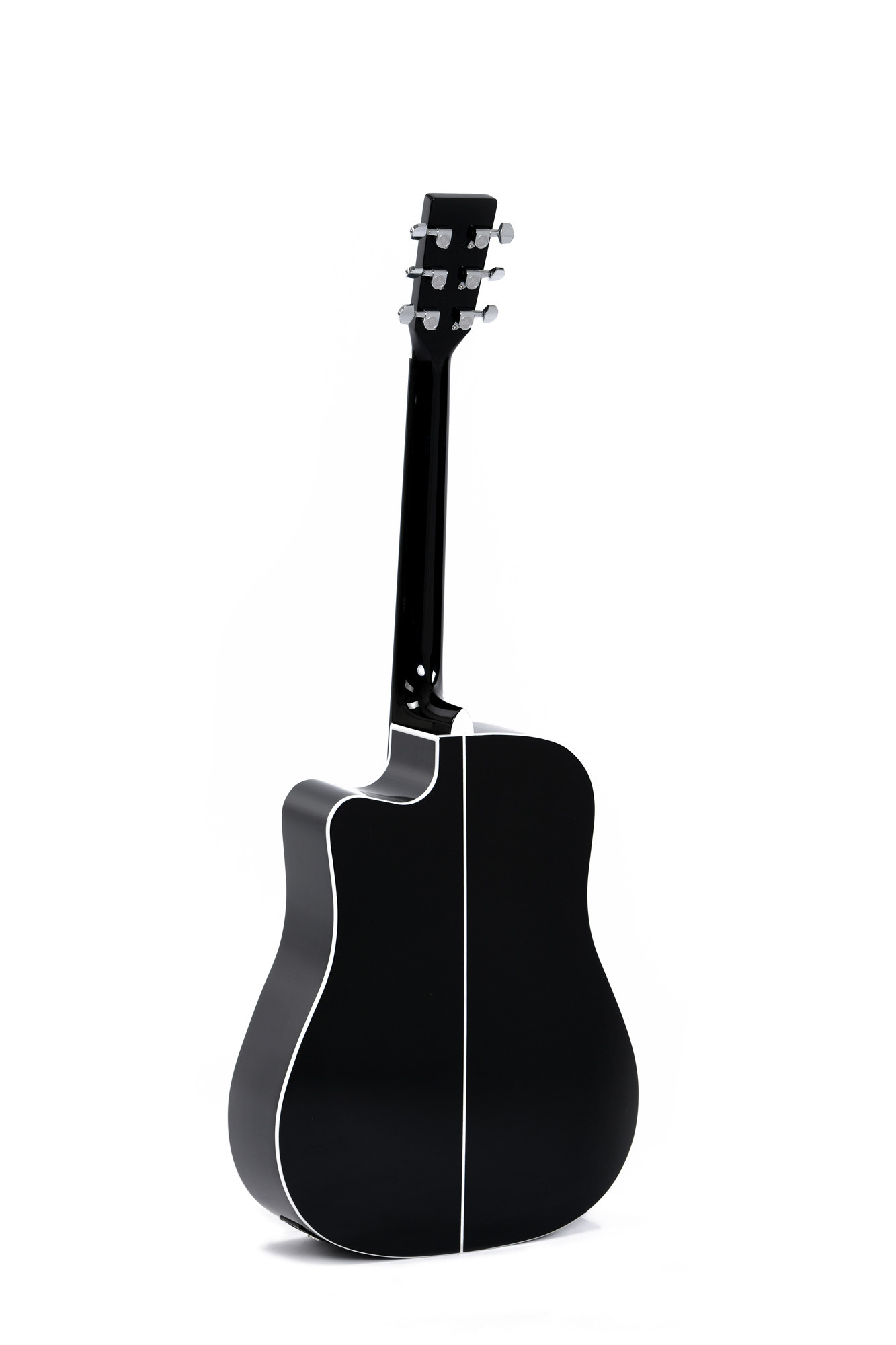 Galerijní obrázek č.1 Dreadnought SIGMA GUITARS DMC-1E-BK - Black High Gloss