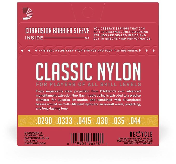 Galerijní obrázek č.1 Normal tension D'ADDARIO EJ27N 3/4