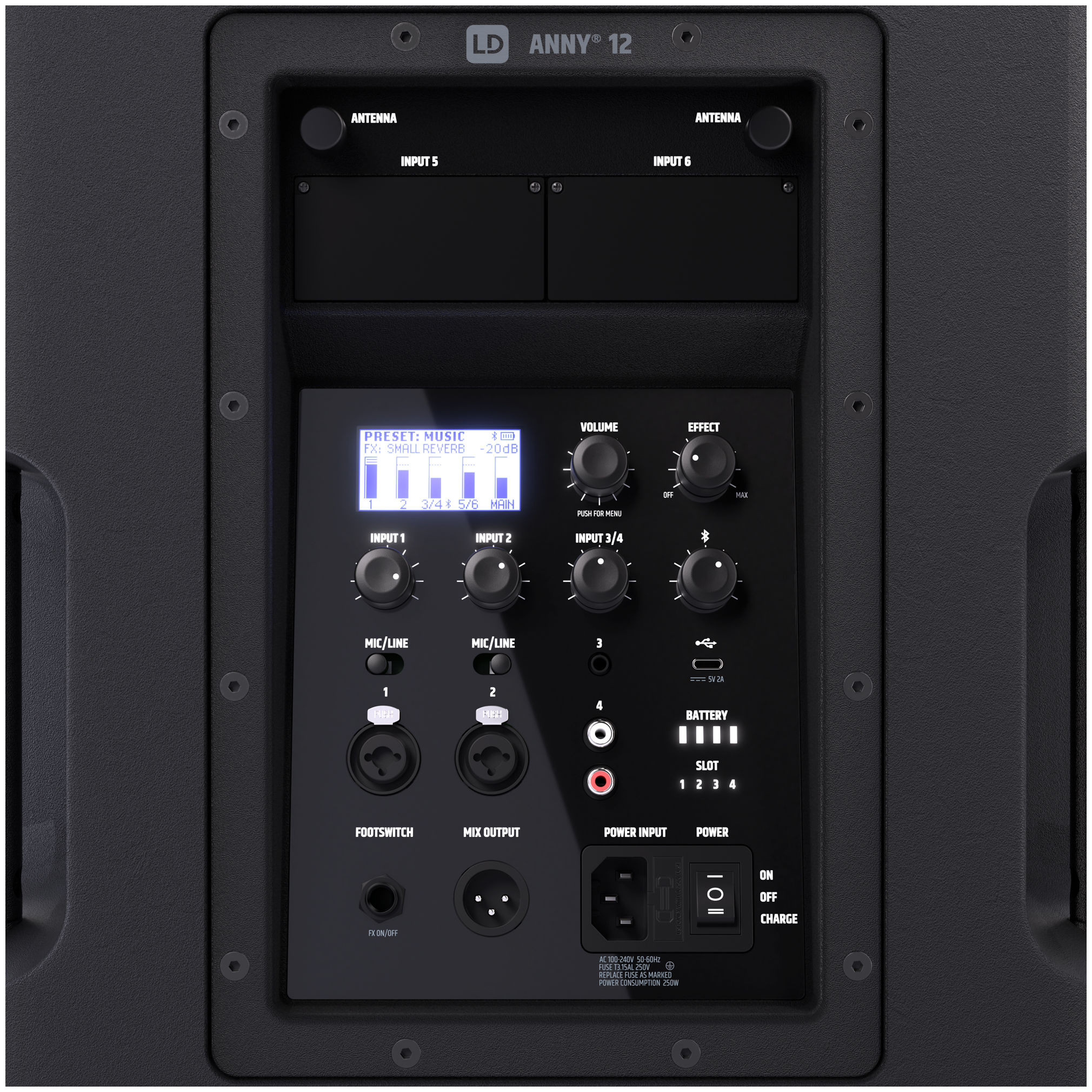 Galerijní obrázek č.5 Aktivní reproboxy LD SYSTEMS ANNY 12