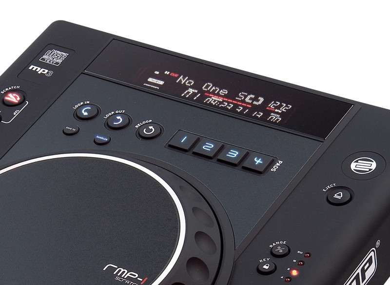 Galerijní obrázek č.3 Profesionální CD/DVD/USB/SD/MC přehrávače RELOOP RMP1 Scratch B MK2