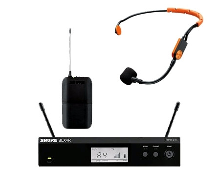 Hlavní obrázek S hlavovým mikrofonem SHURE BLX14RE/SM31 M17 662 - 686 MHz