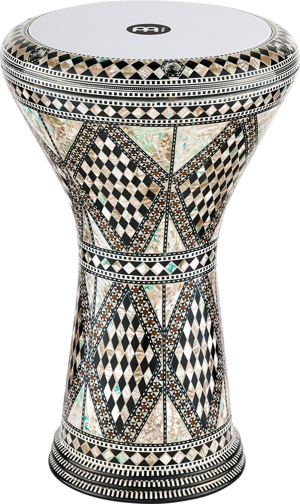 Hlavní obrázek Doumbeky MEINL AEED1 Artisan Edition Doumbek - White Pearl/Mosaic Royale
