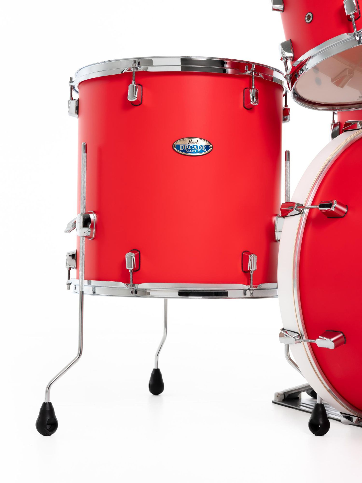 Galerijní obrázek č.11 22“; 10“, 12“; 16“ PEARL DMP925S/C899 Decade Maple - Matte Racing Red