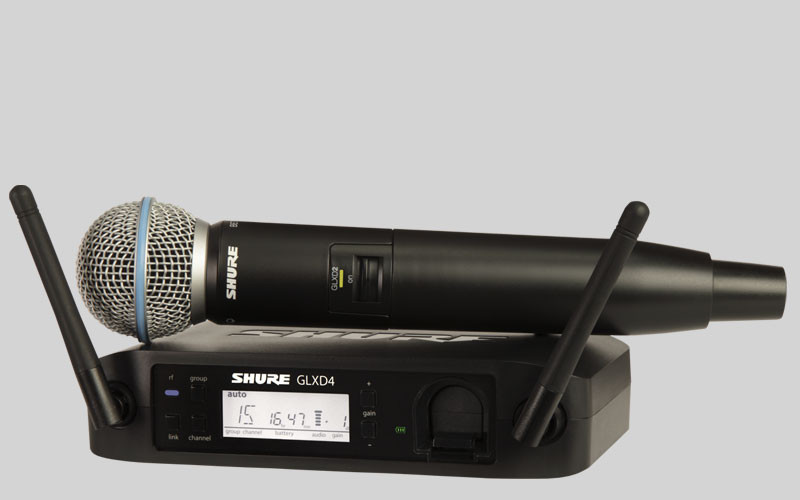 Hlavní obrázek S ručním mikrofonem SHURE GLXD24E/B58