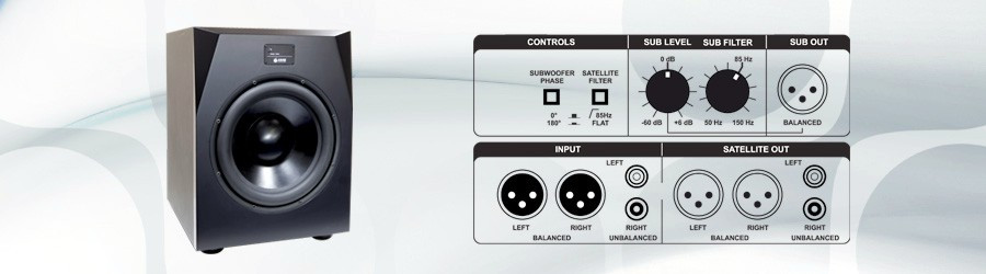 Galerijní obrázek č.1 Aktivní studiové subwoofery ADAM AUDIO Sub 15