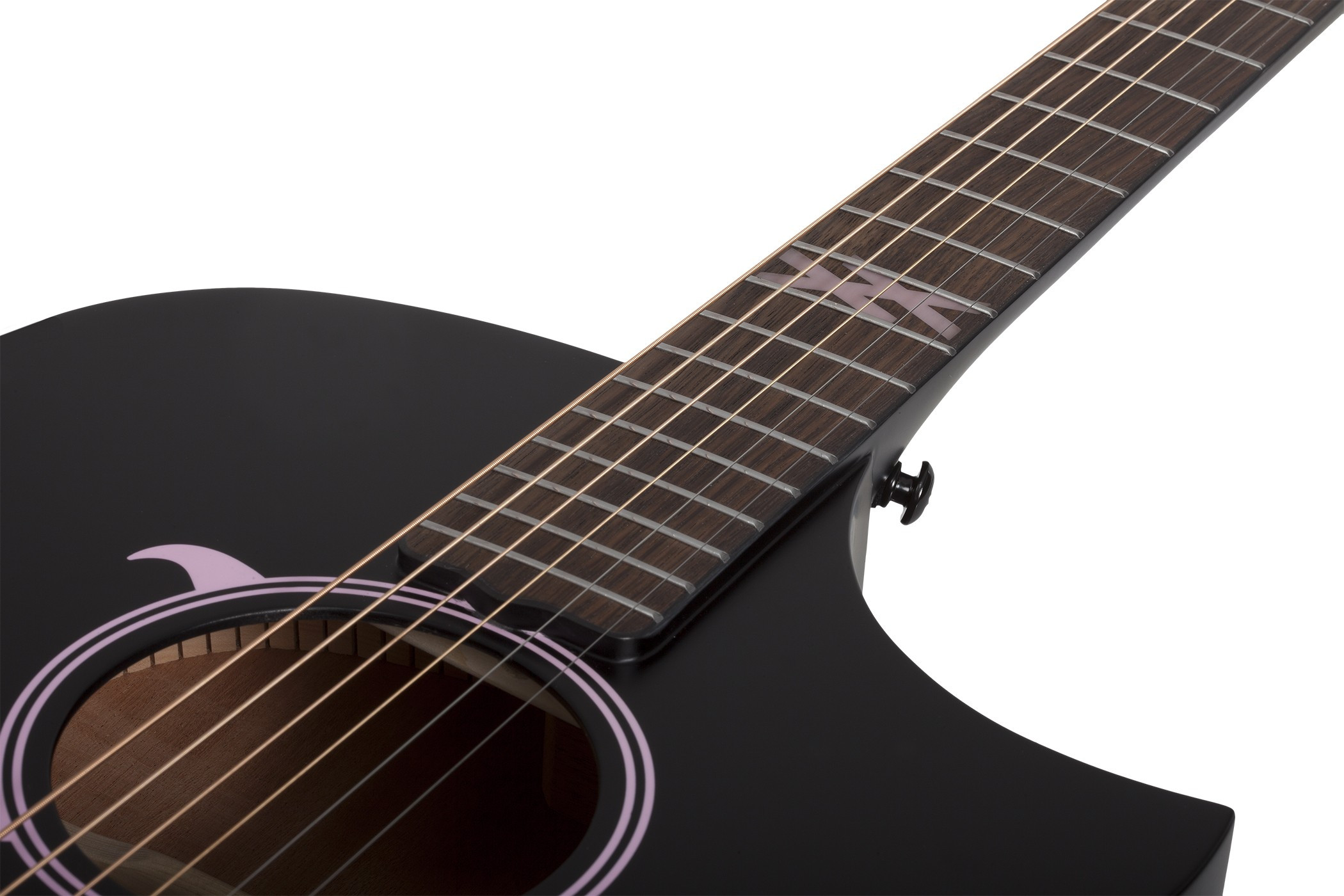 Galerijní obrázek č.5 Jumbo SCHECTER Machine Gun Kelly Acoustic - Satin Black