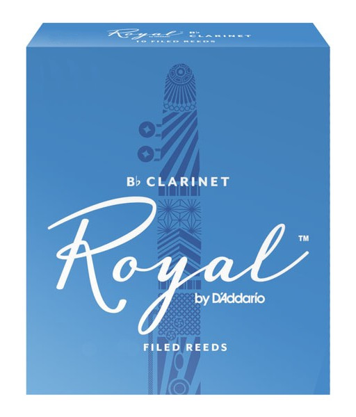 Hlavní obrázek Bb klarinet RICO RCB1050 Royal - Bb Clarinet Reeds 5.0 - 10 Box