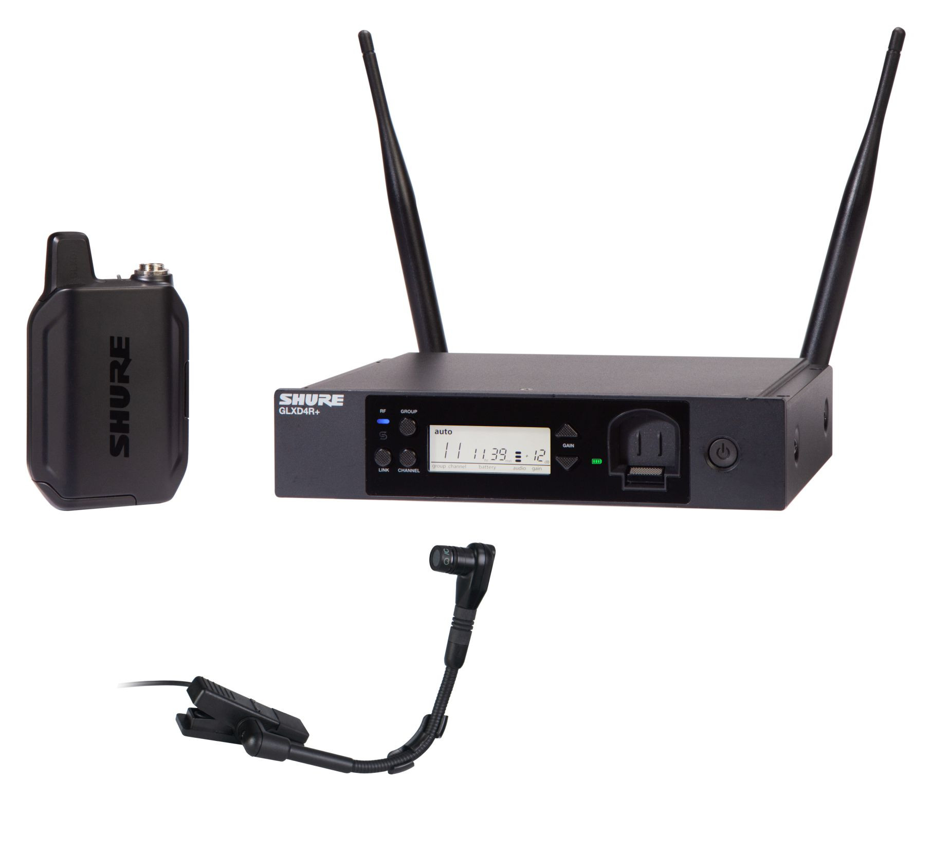 Hlavní obrázek S nástrojovým mikrofonem SHURE GLXD14R+/B98