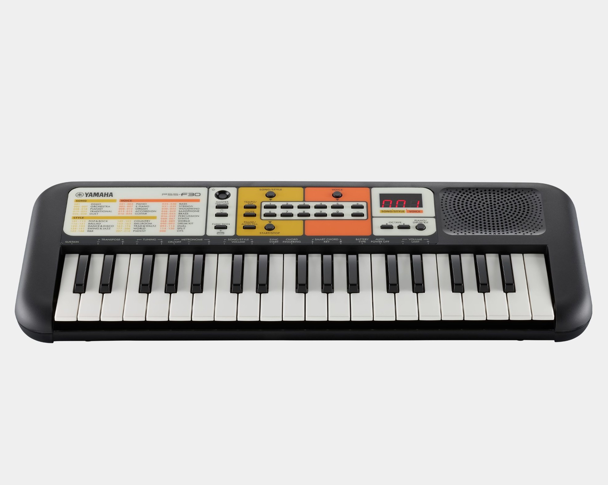Galerijní obrázek č.1 Dětské keyboardy YAMAHA PSS-F30
