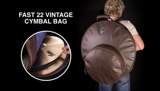 Galerijní obrázek č.3 Obaly na činely SABIAN Fast 22 Bold Cymbal Bag Vintage Brown