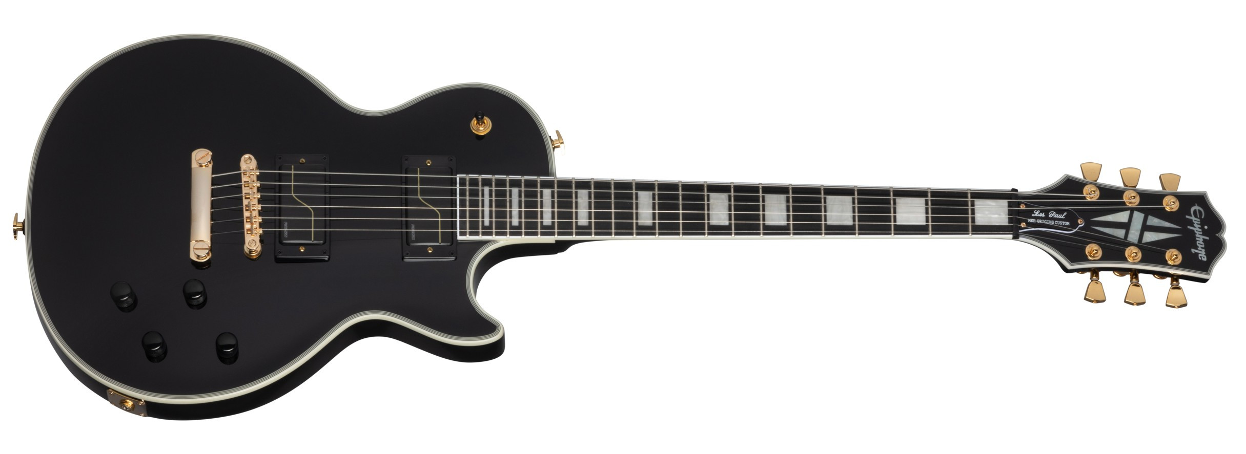 Hlavní obrázek Les Paul EPIPHONE Matt Heafy Les Paul Custom Origins - Ebony