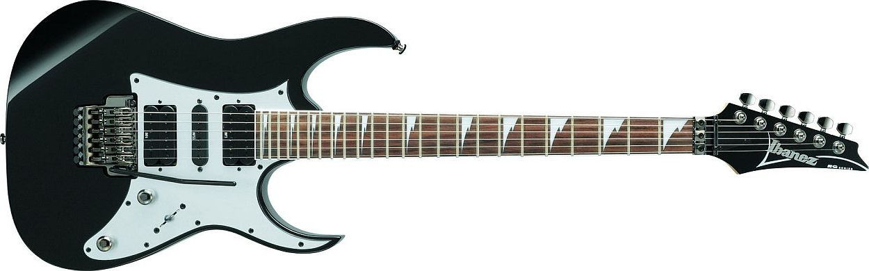 Hlavní obrázek Superstrat IBANEZ RG350EX-BK, Rosewood Fingerboard - Black