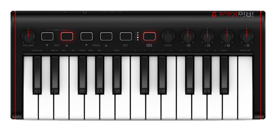 Hlavní obrázek MIDI keyboardy IK MULTIMEDIA iRig Keys 2 Mini