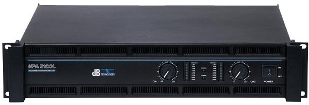 Hlavní obrázek Dvoukanálové zesilovače DB TECHNOLOGIES HPA 3100 L