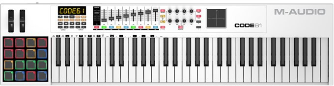Galerijní obrázek č.1 MIDI keyboardy M-AUDIO CODE 61