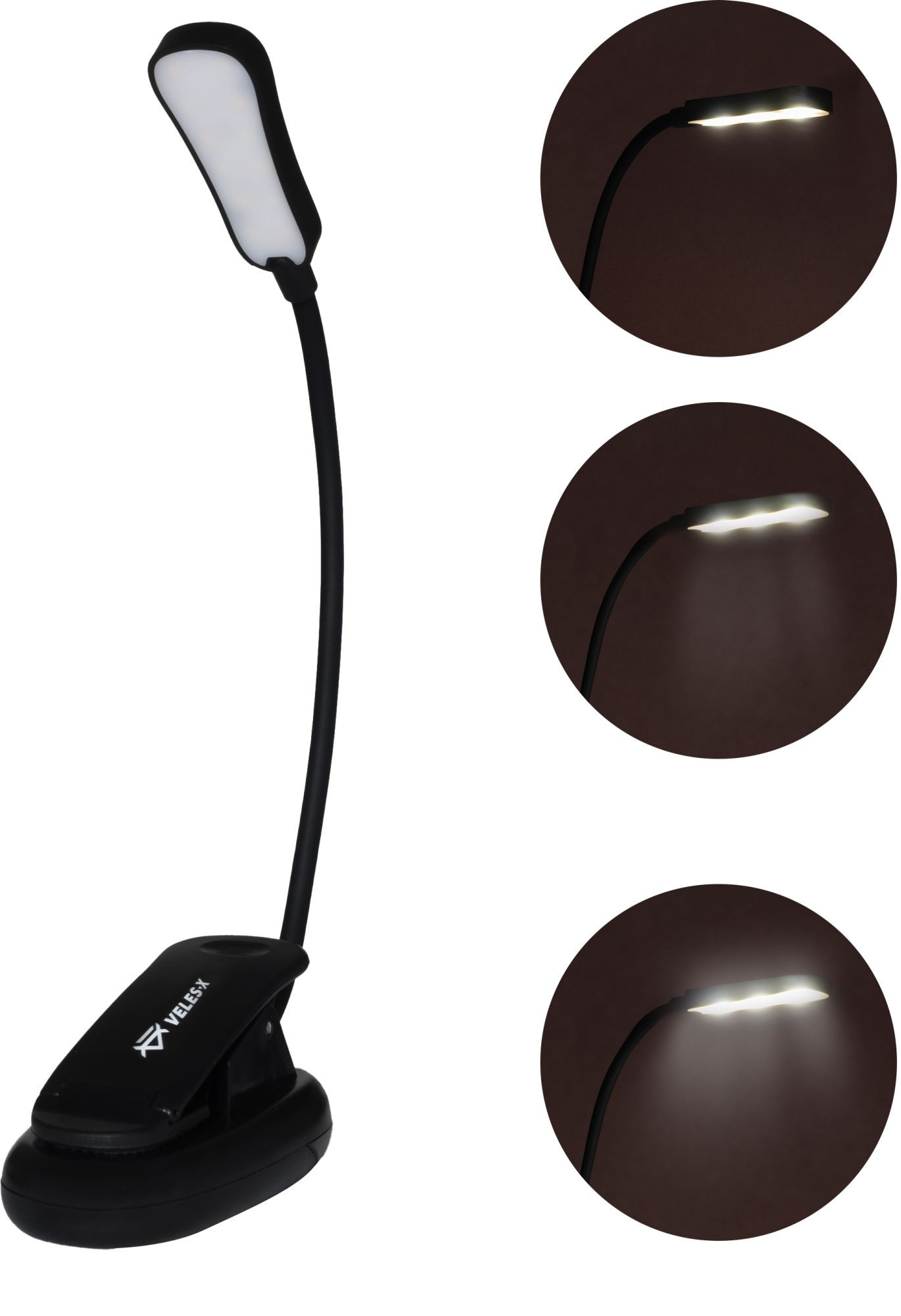 Galerijní obrázek č.2 Notové stojany VELES-X 3CLL 3 Colors 3 Brightness Clip on Led Lamp