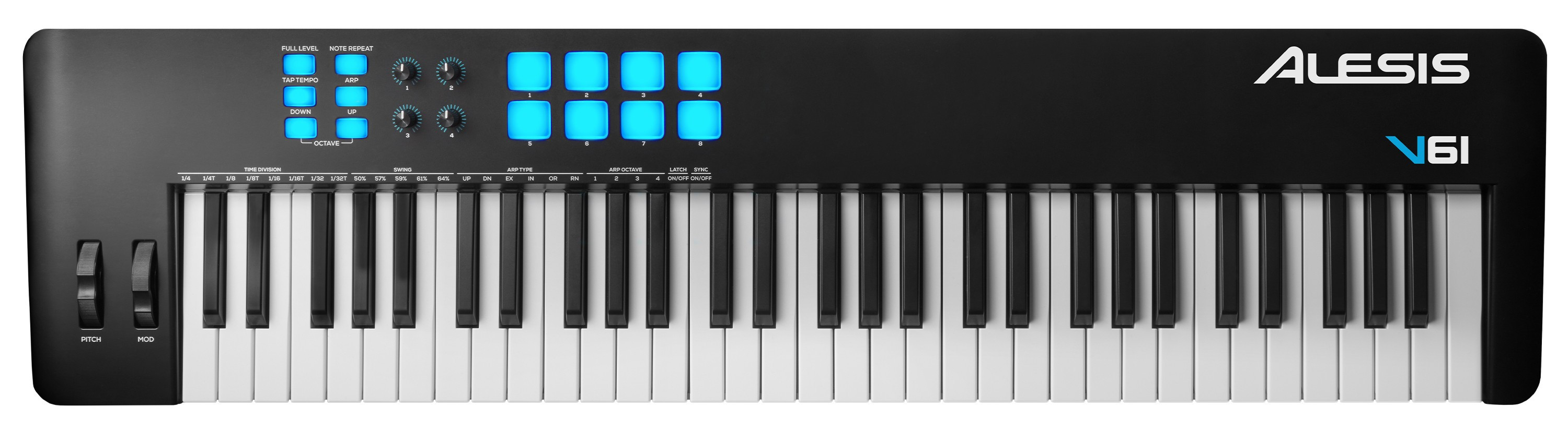 Hlavní obrázek Keyboardy/Klávesy/Kontrolery ALESIS V61 MKII C-Stock