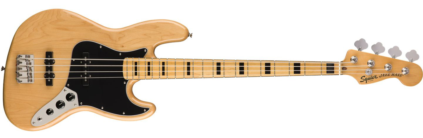 Hlavní obrázek JB modely FENDER SQUIER Classic Vibe 70s Jazz Bass Natural Maple