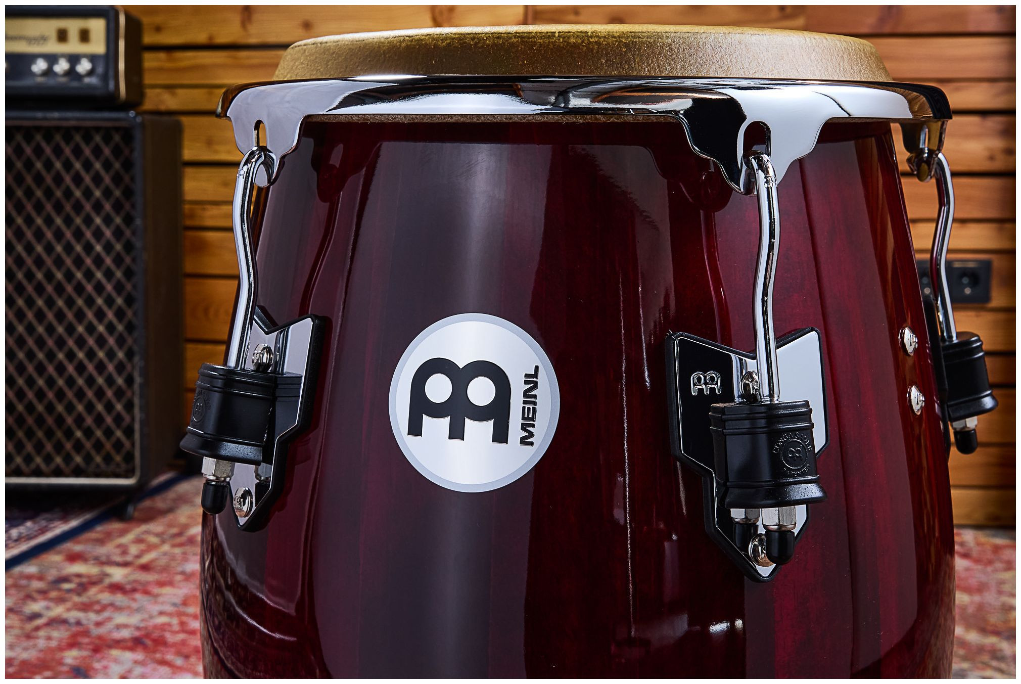 Galerijní obrázek č.2 Conga MEINL MEC11WRP-CH Marathon Exclusive Quinto 11” - Wine Red