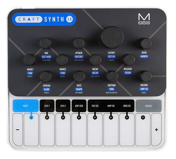 Hlavní obrázek Syntezátory, varhany, virtuální nástroje MODAL ELECTRONICS CRAFT synth 2.0