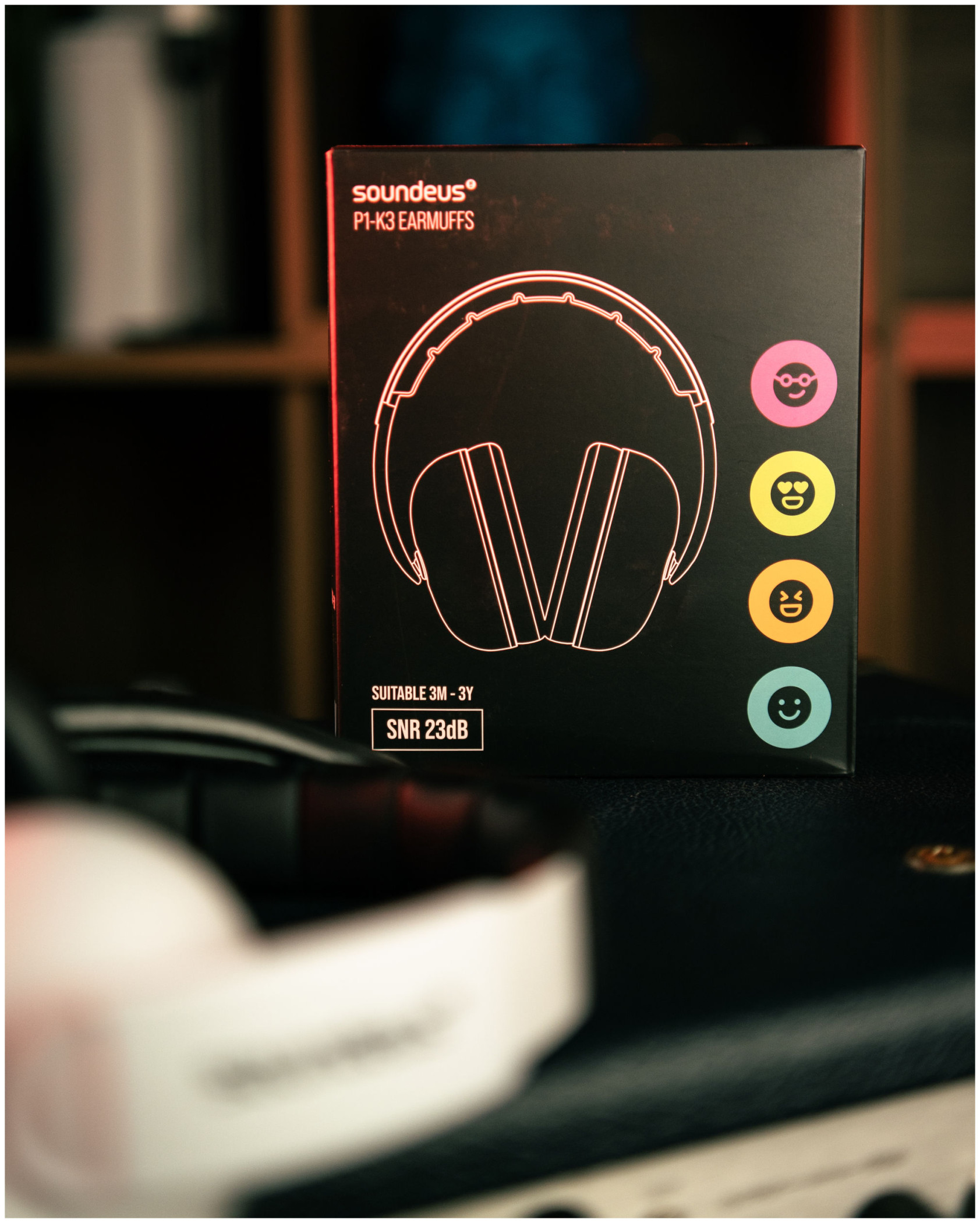 Galerijní obrázek č.10 Ochrana sluchu SOUNDEUS HearProtect P1-K3 Steve Kids Ear muffs