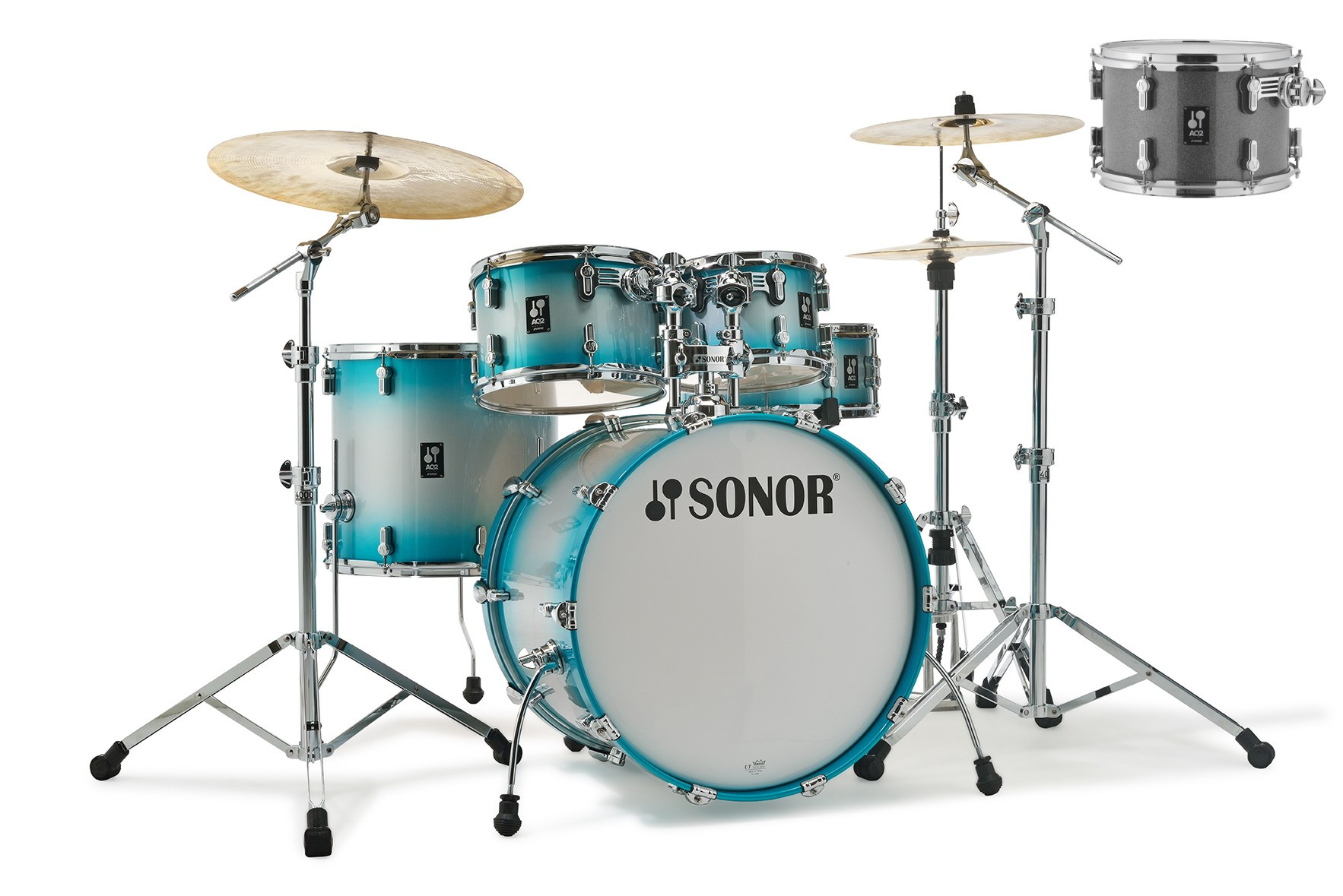 Hlavní obrázek 22“; 10“, 12“; 16“ SONOR AQ 2 STAGE  SET TQZ - Titanium Quartz