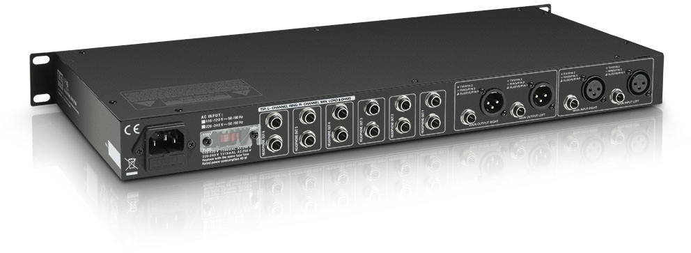 Galerijní obrázek č.1 Sluchátkové zesilovače a distributory LD SYSTEMS HPA 6