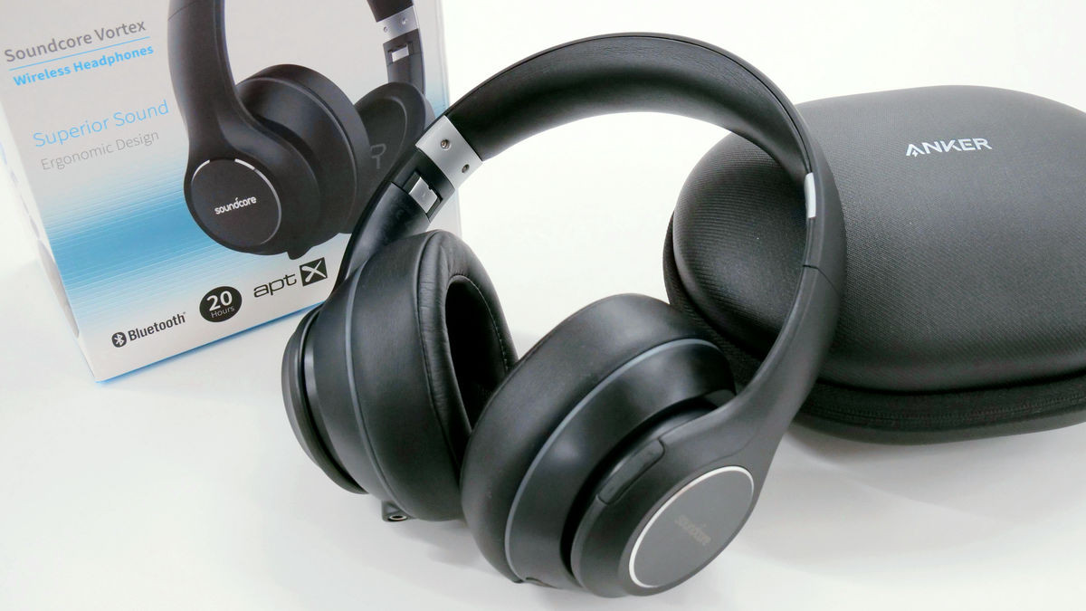 Galerijní obrázek č.1 Bezdrátová na uši ANKER SoundCore VORTEX náhlavní sluchátka (černá)