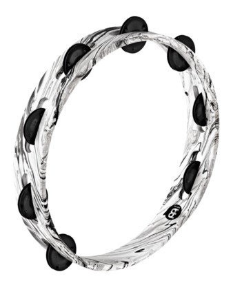 Hlavní obrázek Tamburíny MEINL TA1BK-WHM Traditional Wood Tambourine - White Marble