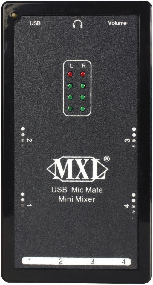 Galerijní obrázek č.1 USB zvukové karty MXL Mic Mate USB Mini Mixer