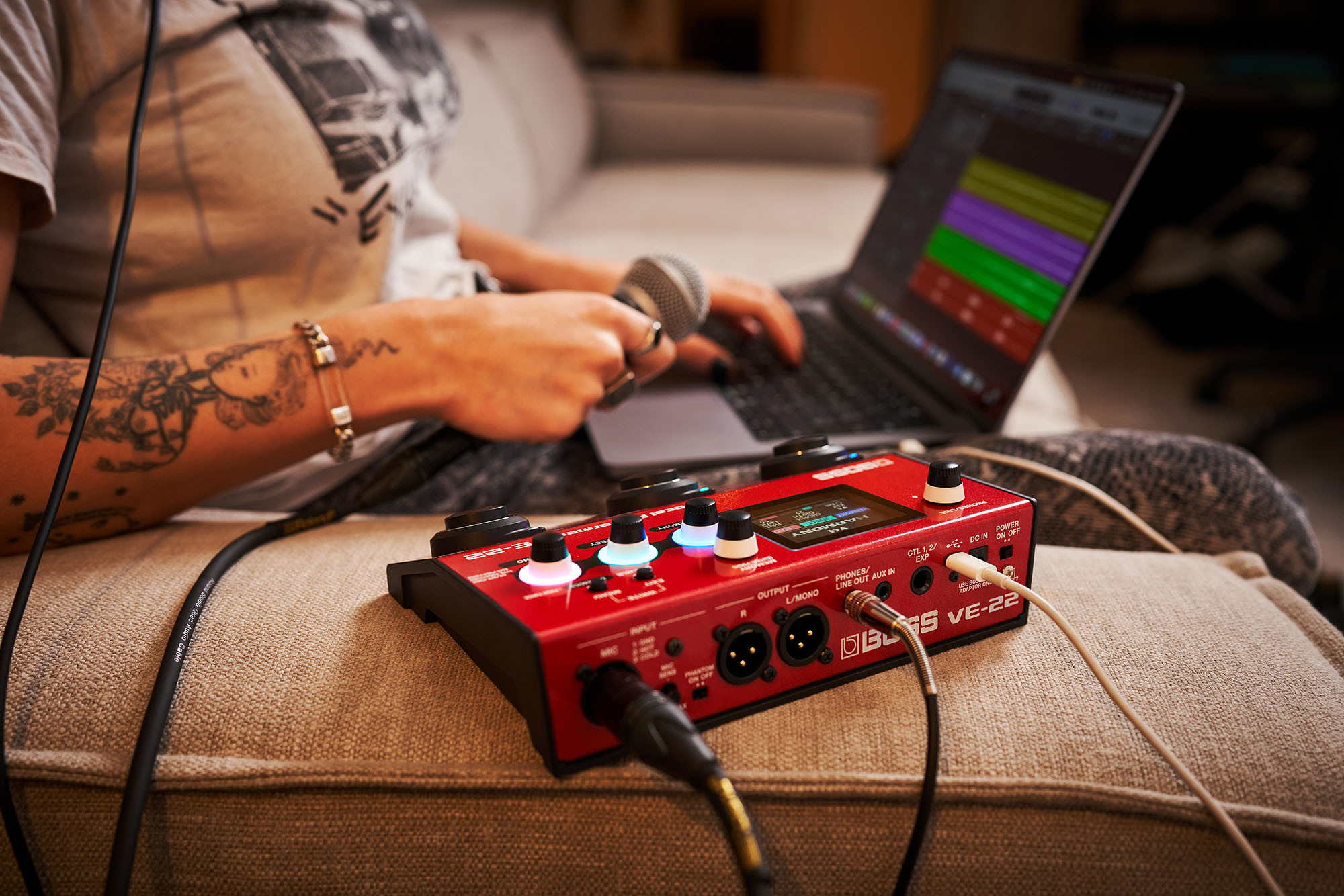 Galerijní obrázek č.3 Vokální procesory a harmonizery BOSS VE-22