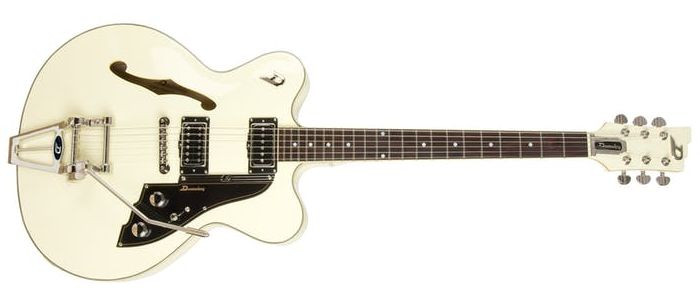 Hlavní obrázek Semiakustické a jazzové DUESENBERG Fullerton CC Vintage White