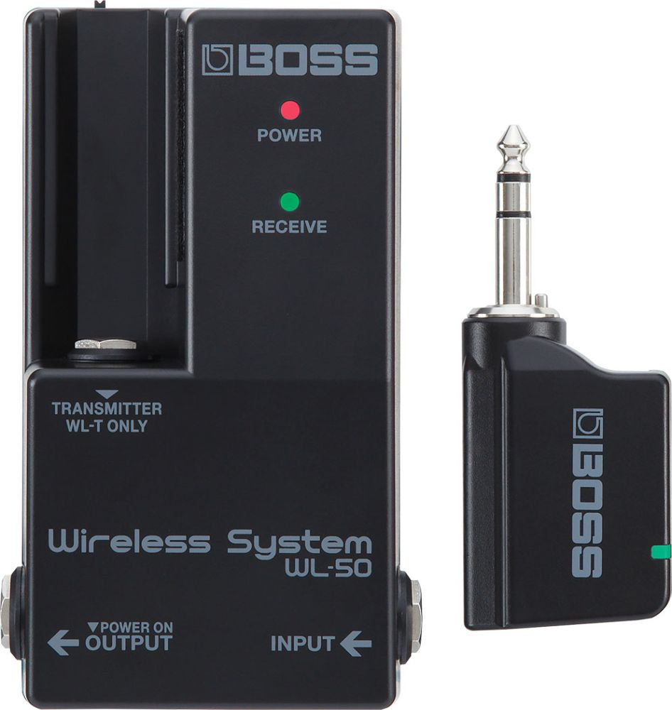 Hlavní obrázek Bezdrátové nástrojové systémy pro kytary a baskytary BOSS WL-50