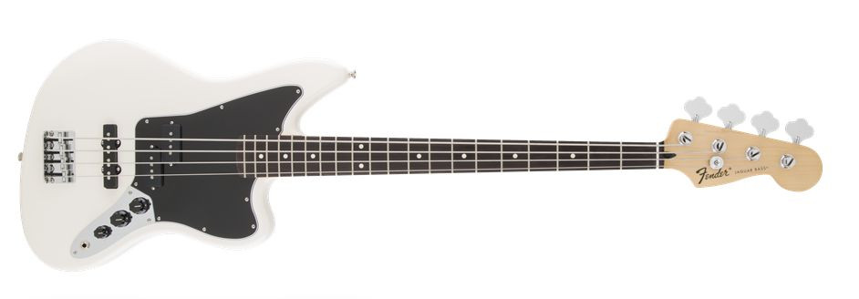 Hlavní obrázek Alternativní  FENDER Standard Jaguar Bass Olympic White Pau Ferro