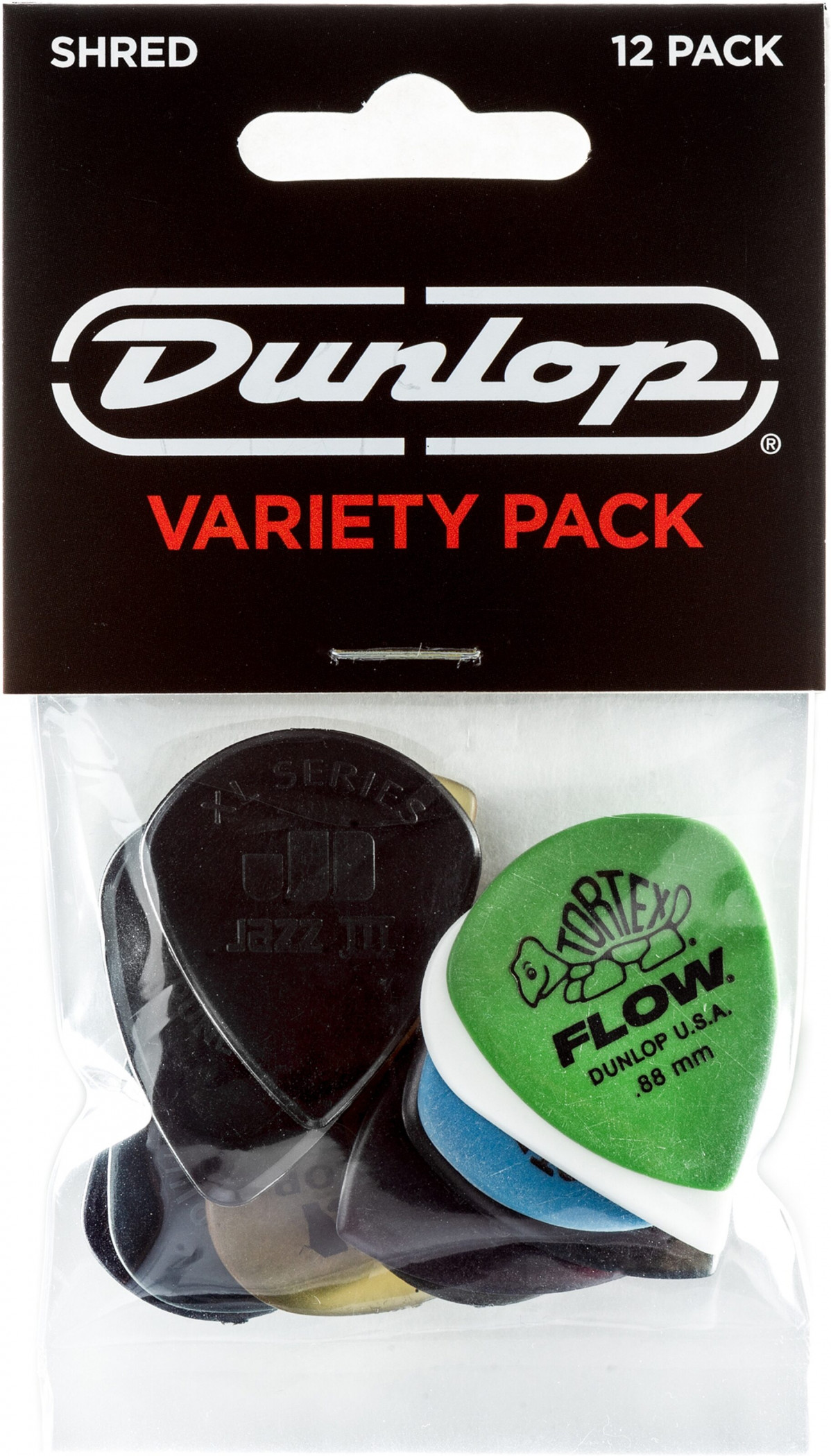 Hlavní obrázek Ostatní  DUNLOP PVP118 Shred Guitar Pick Variety 12 Pack