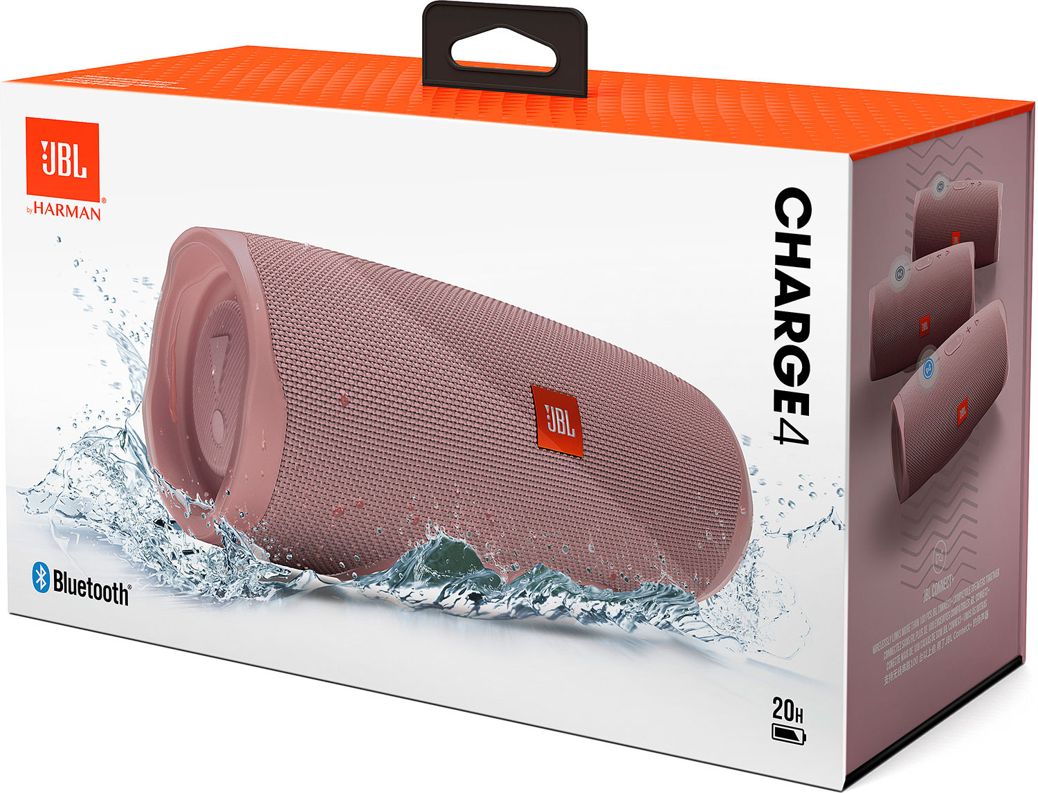 Galerijní obrázek č.6 Přenosné (na ven, na cesty) JBL CHARGE 4 PINK