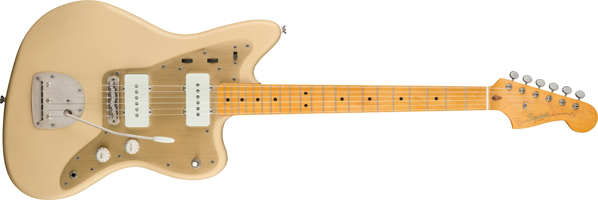 Hlavní obrázek Alternativní FENDER SQUIER 40th Anniversary Jazzmaster Vintage Edition - Satin Desert Sand