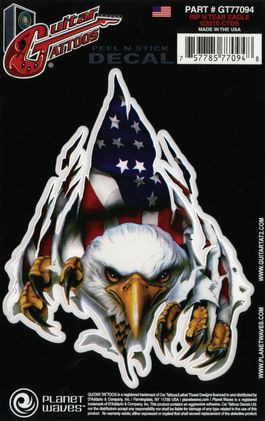 Hlavní obrázek Oblečení a dárkové předměty PLANET WAVES GT77094 Rip N Tear Eagle Tattoo