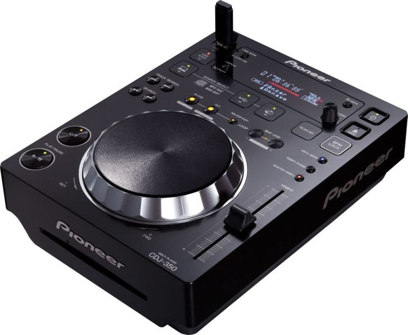 Galerijní obrázek č.1 Profesionální CD/DVD/USB/SD/MC přehrávače PIONEER DJ CDJ-350 BLK