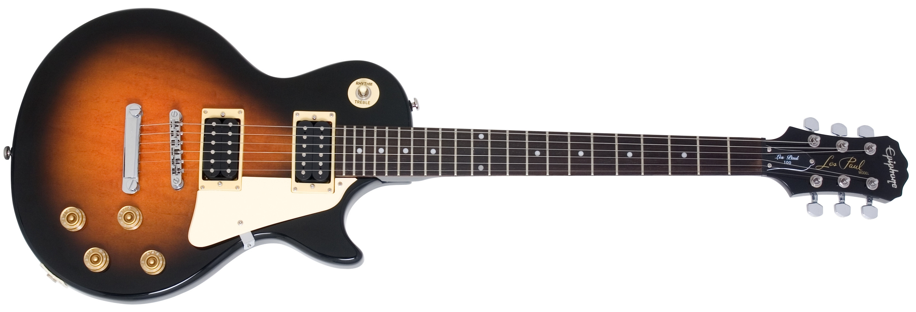 Hlavní obrázek Les Paul EPIPHONE Les Paul LP100, Rosewood Fingerboard - Vintage Sunburst