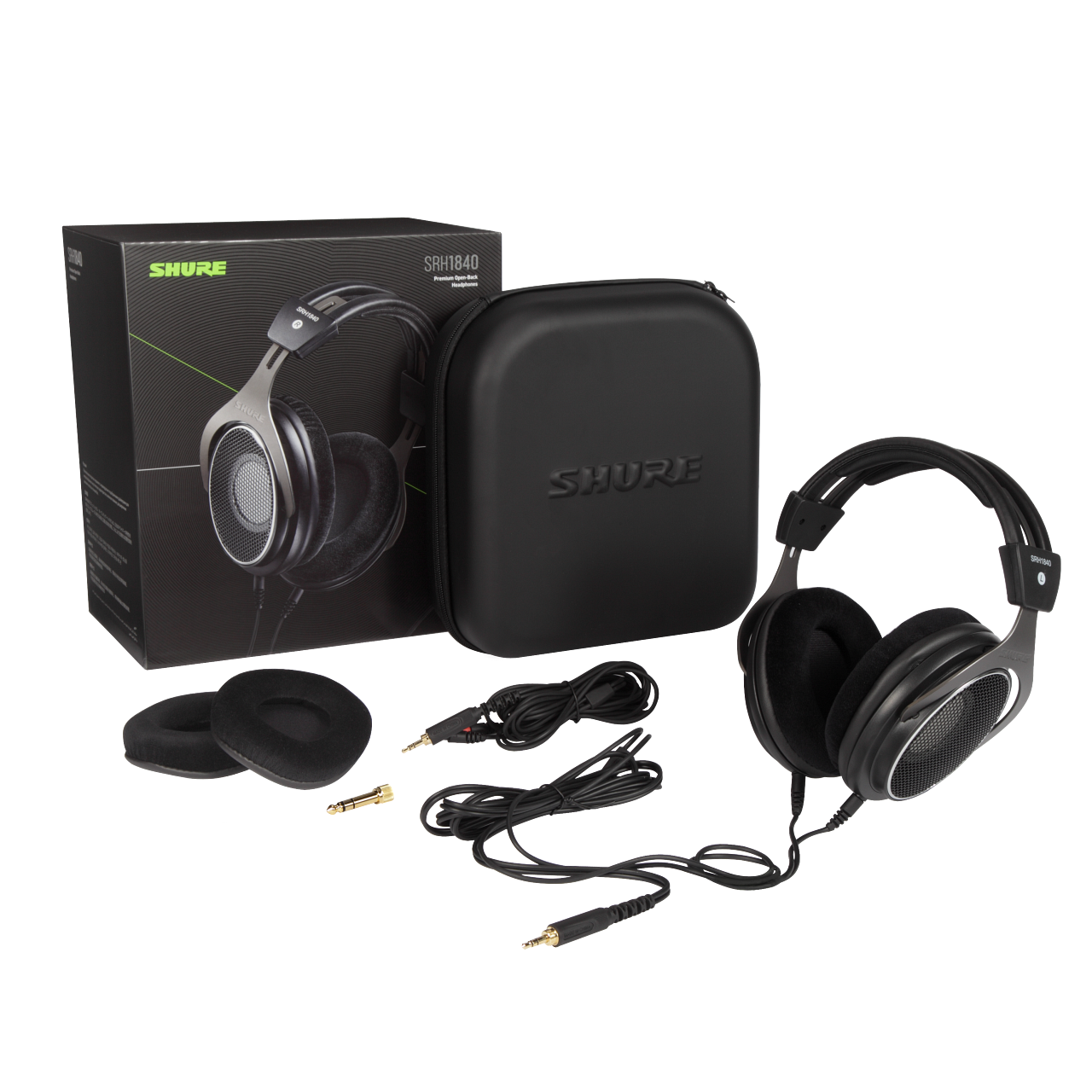 Galerijní obrázek č.7 Velká náhlavní sluchátka SHURE SRH 1840