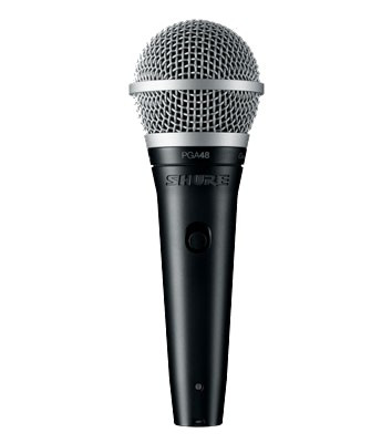 Galerijní obrázek č.4 Dynamické pódiové vokální mikrofony SHURE PGA48-XLR (PG ALTA)